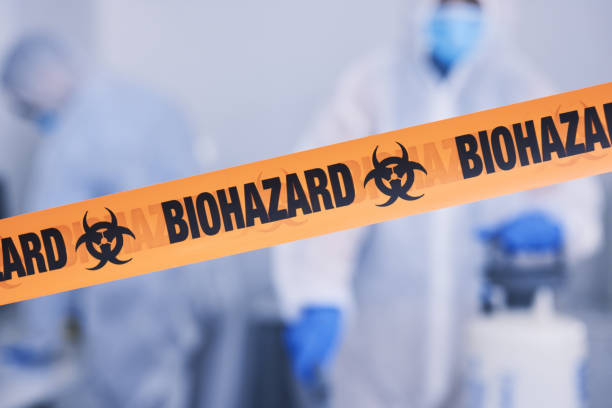 Professional Infectious Disease Decontamination technician working in Campton, NH